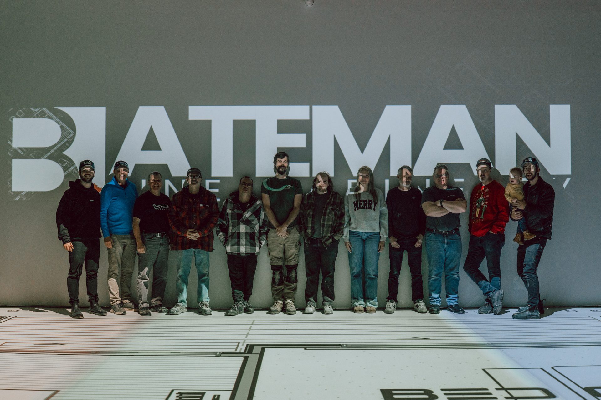 The Bateman Fine Cabinetry team in the Oro-Medonte workshop